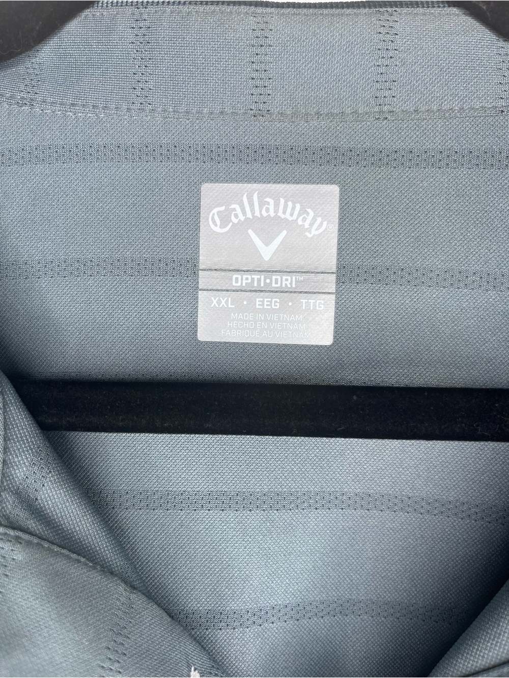Callaway Men's Polo in Grey - Picture 3 of 3